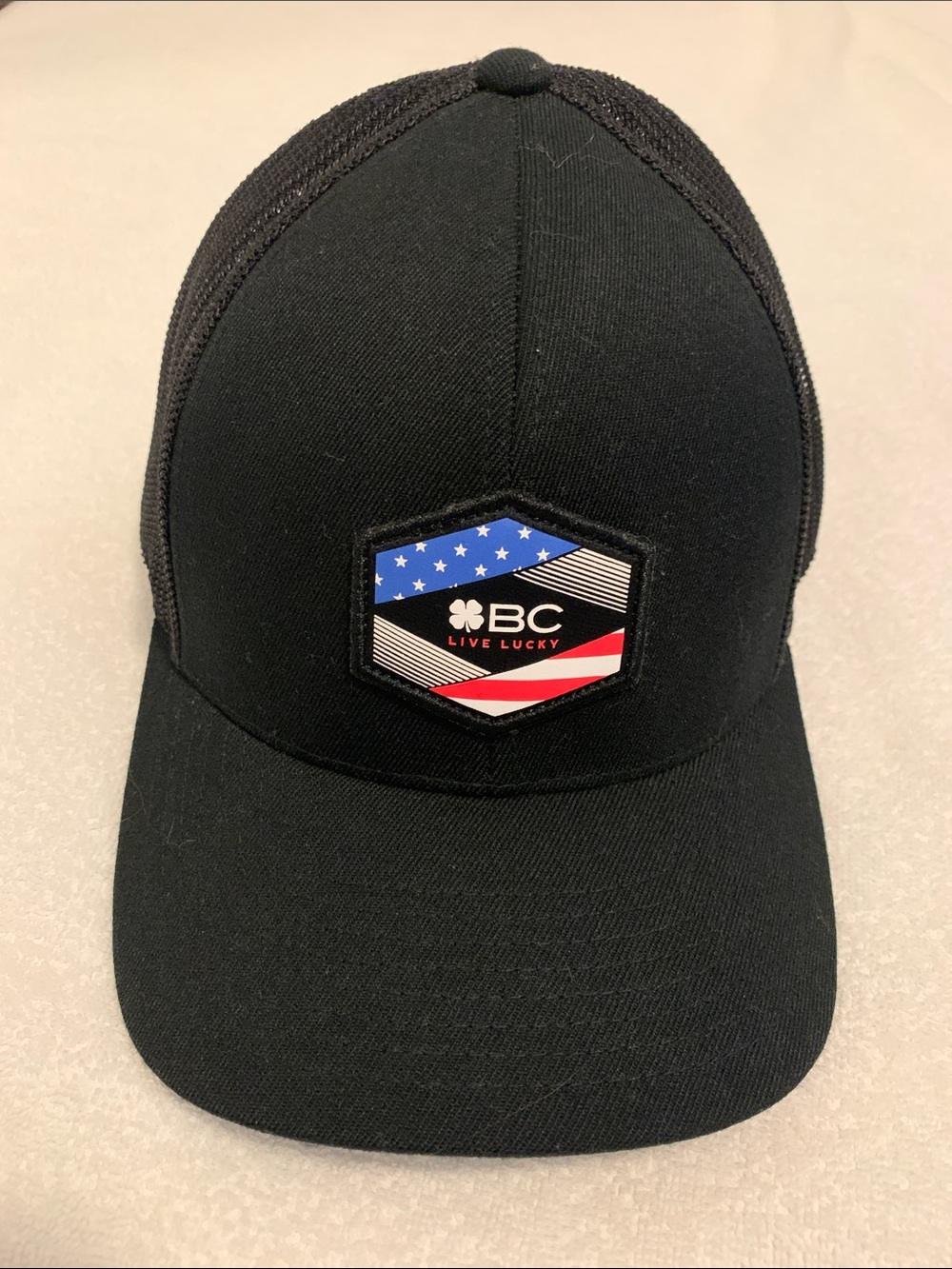 Black Clover flexfit 110 golf hat for men!